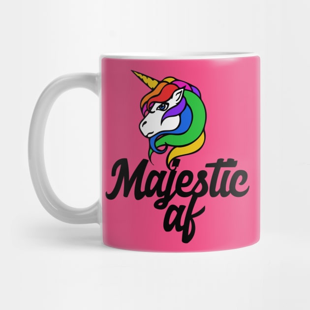 Majestic AF Unicorn by bubbsnugg